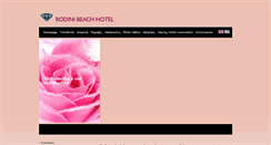 Desktop Screenshot of hotelrodini.gr